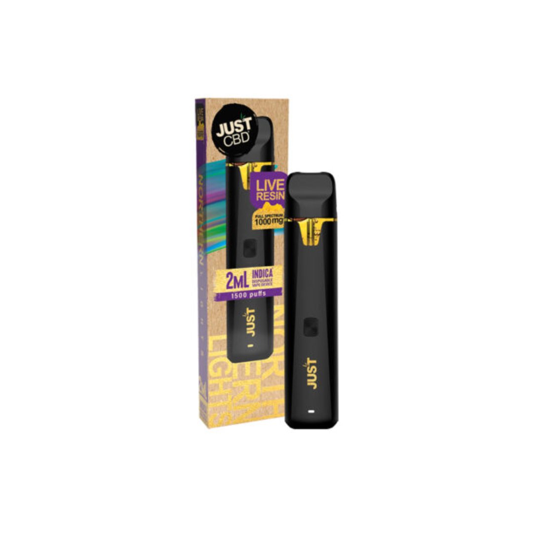 Just CBD 2 Gram Live Resin CBD Disposable Vapes - Vape Originals