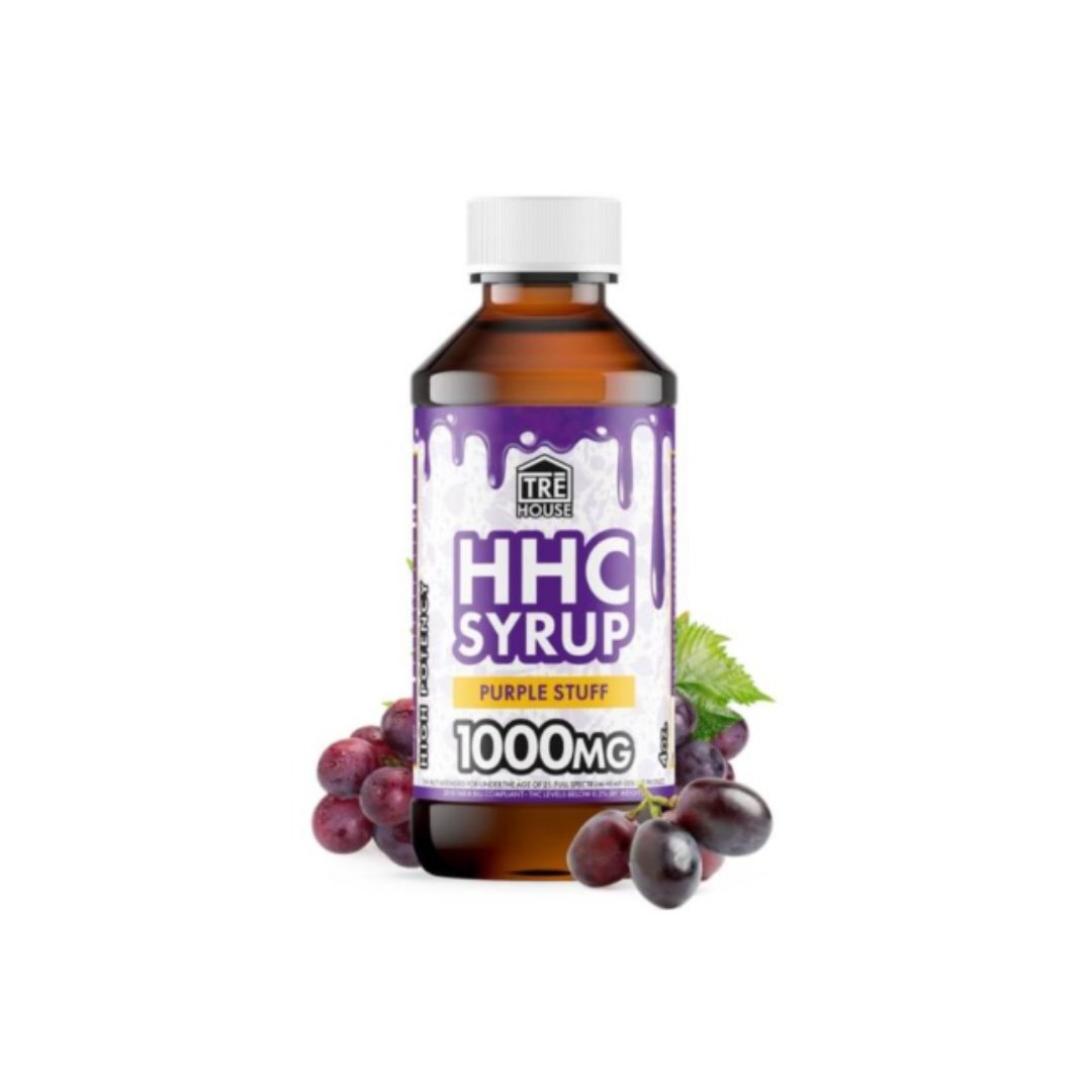 TRE House 1000mg HHC Syrup - Grape - Vape Originals