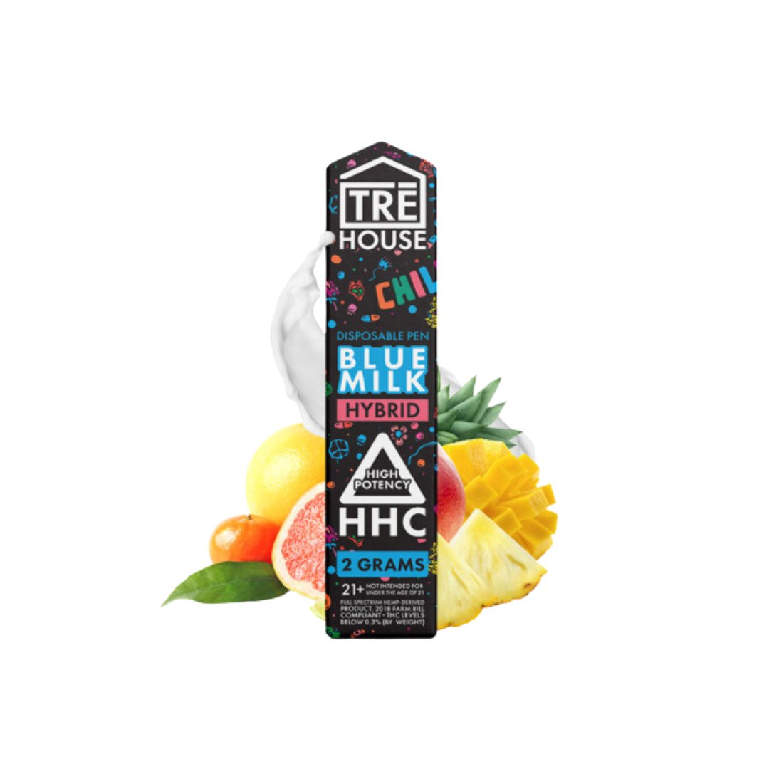 TRE House 2G HHC Vape Pen - Blue Milk - Vape Originals