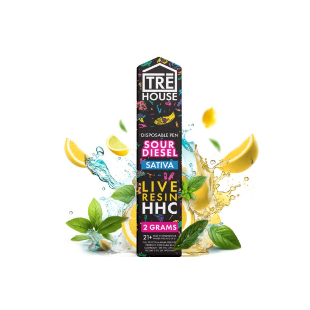 TRE House 2G HHC Vape Pen - Sour Diesel - Vape Originals